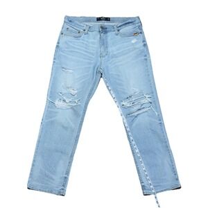 Hollister Pride Jeans Men's 34x30 Vintage Straight Light Wash Epic Flex